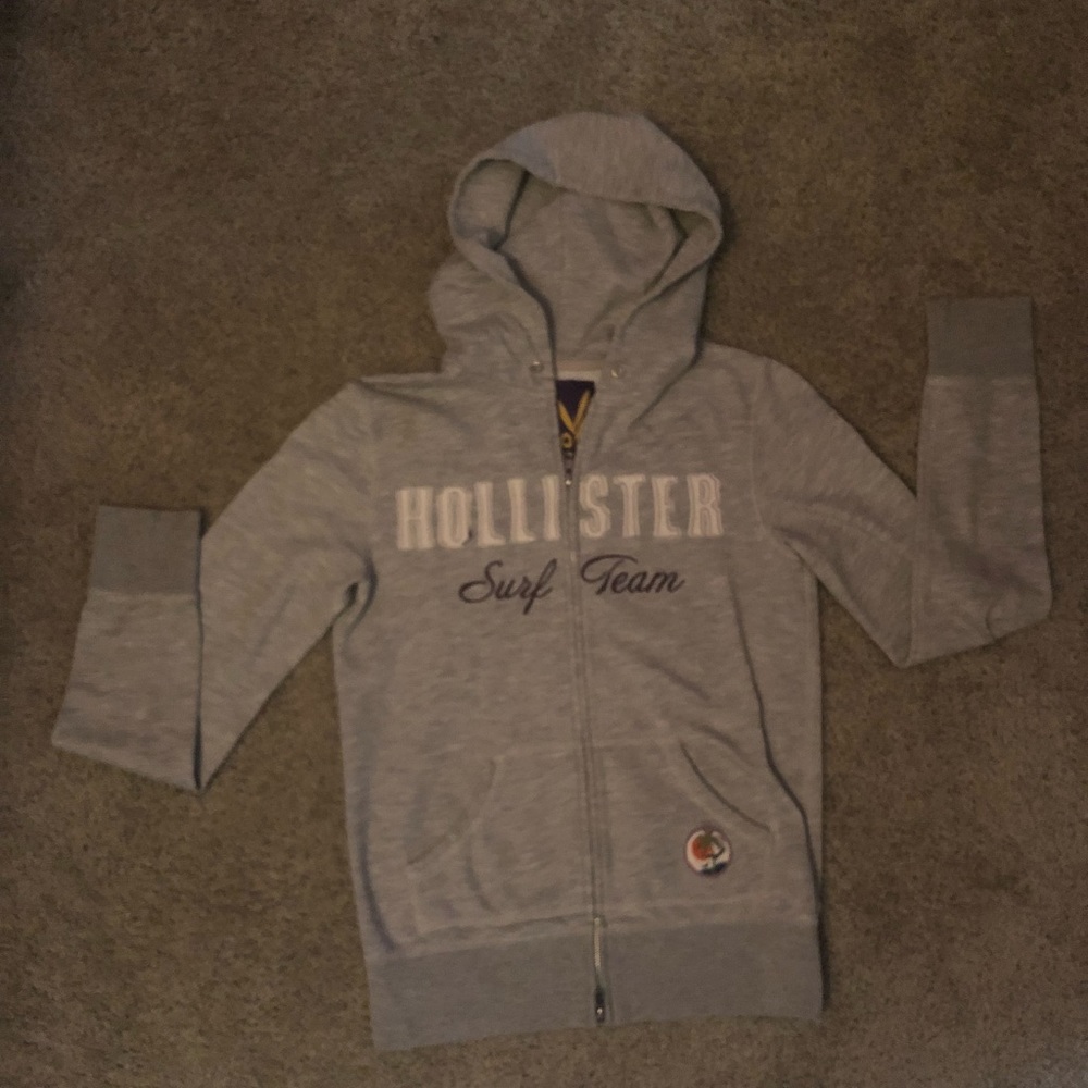 Hollister full zip sweatshirt